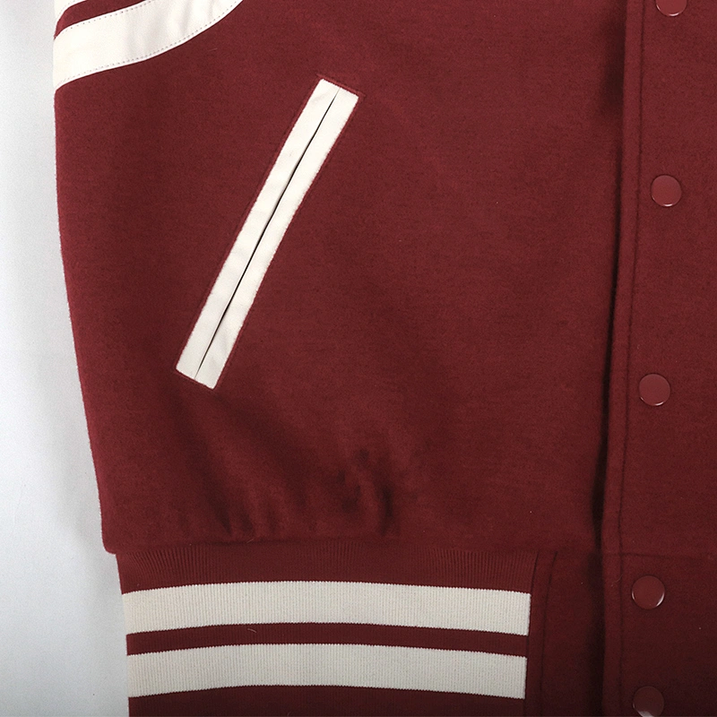 striped varsity jacket
